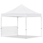 Coated Steel Sublimated Gazebo 3m x 3m - 1 Half-Wall Skin - Image 7