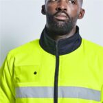 Foundation Hi-Viz Padded Jacket - Image 5