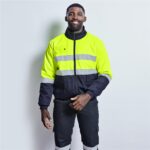 Foundation Hi-Viz Padded Jacket - Image 3